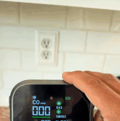 HomeSense™ 6-in-1 Gas Detector
