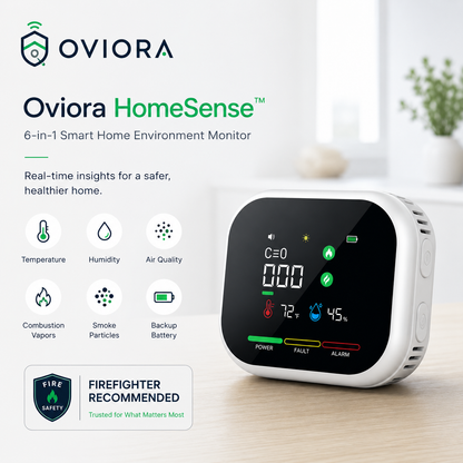 HomeSense™ 6-in-1 Gas Detector