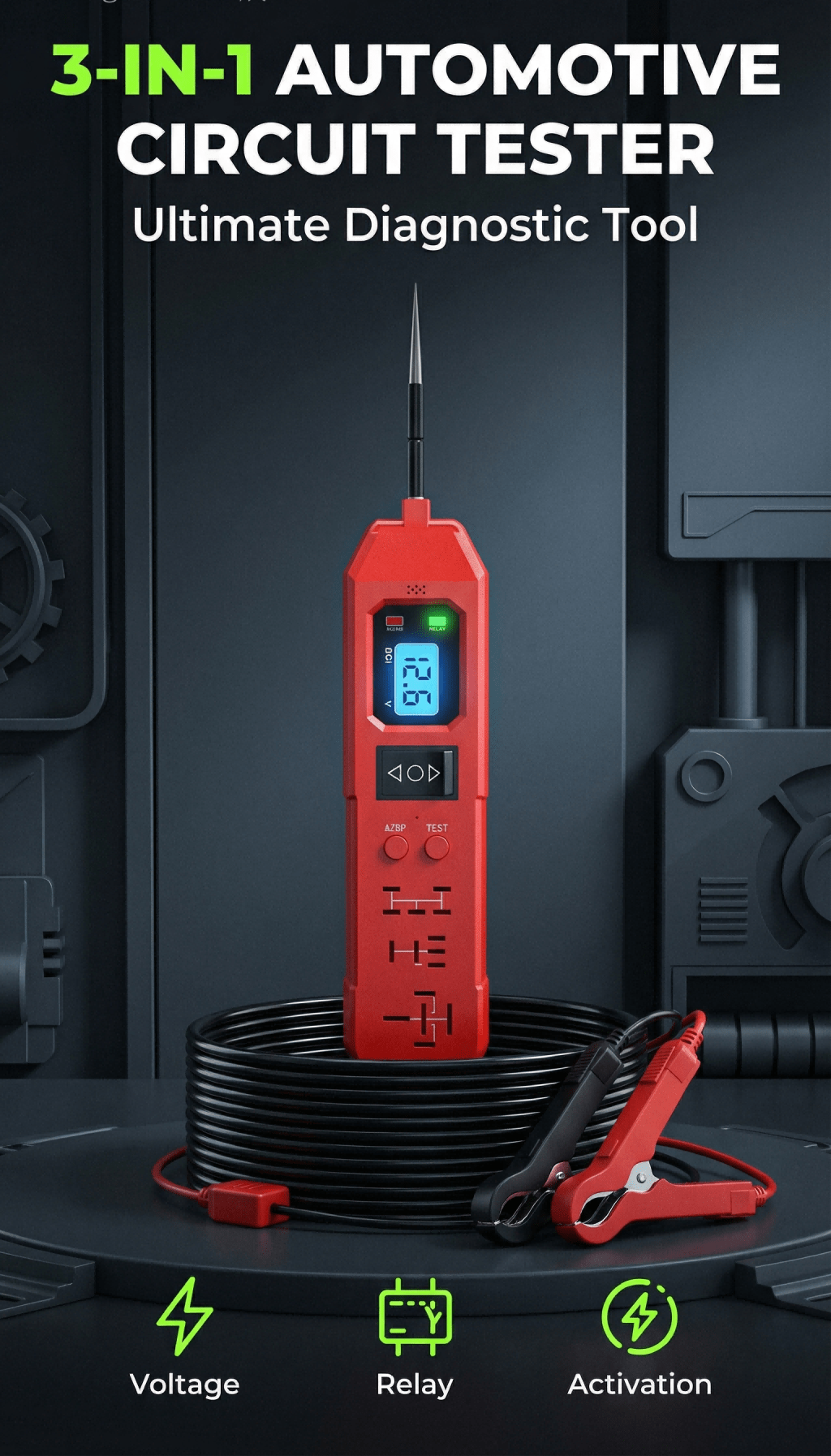 Oviora's VoltScout 3-in-1 Circuit & Relay Tester